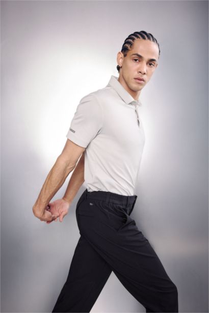 Standard Fit Short Sleeve Polo T-Shirt