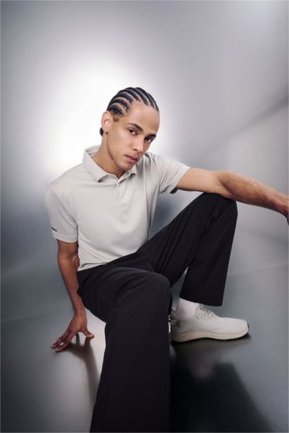 Standard Fit Short Sleeve Polo T-Shirt