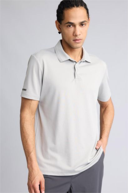 Standard Fit Short Sleeve Polo T-Shirt