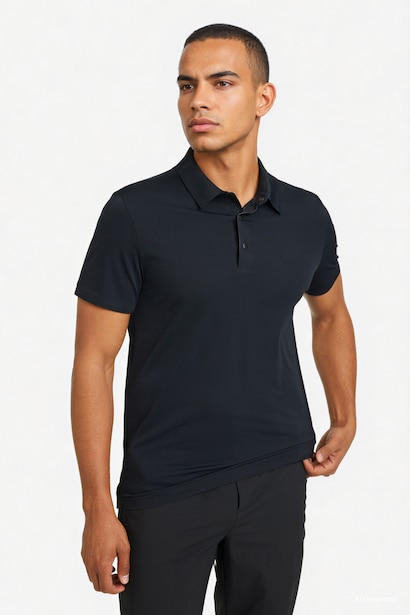 Slim Fit Short Sleeve Polo T-Shirt