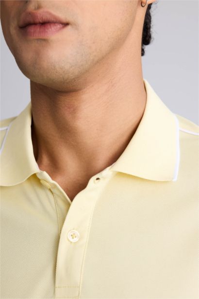 تيشيرت بولو نص ردن سليم فيت