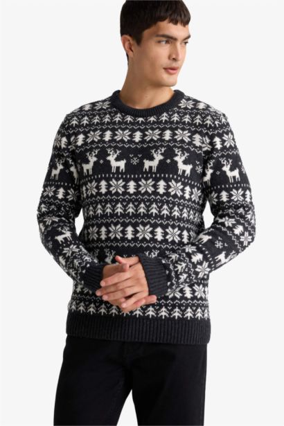 Standard Fit Knitwear Christmas Pullover