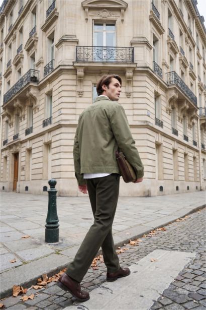 Pantalon smart-casual en coton pour garçon