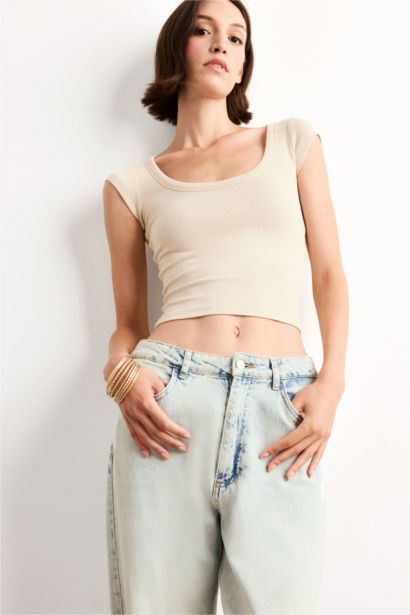 Crew Neck Short Sleeve T-Shirt