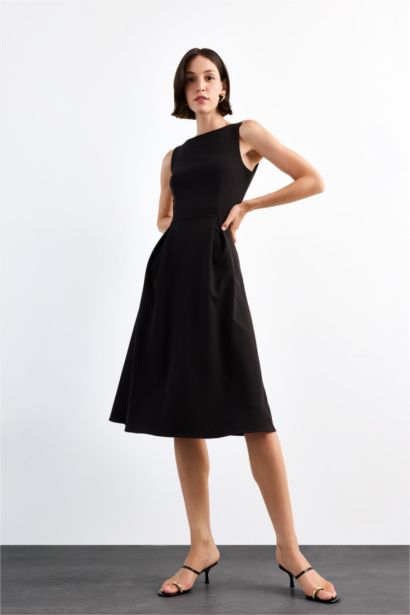 Sleeveless Midi Dress