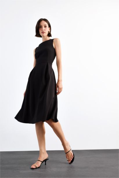 Sleeveless Midi Dress