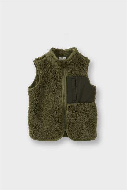 Baby Boy Regular Fit Plush Vest