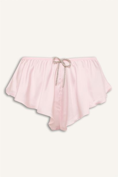 Regular Fit Saten Pijama Alt