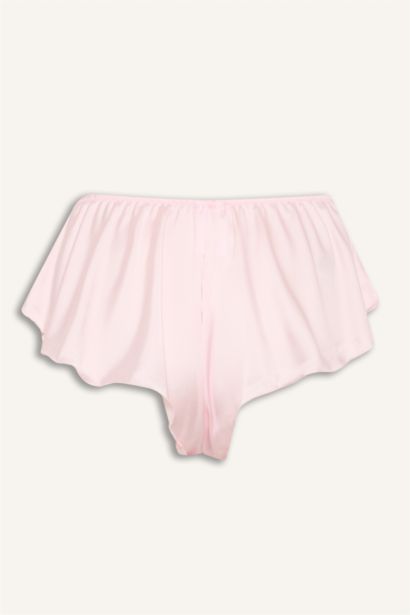 Regular Fit Saten Pijama Alt
