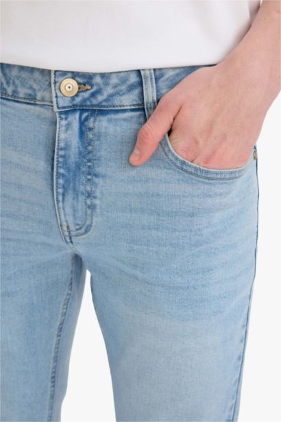 Carlo Skinny Fit Super Skinny Hem Denim Trousers