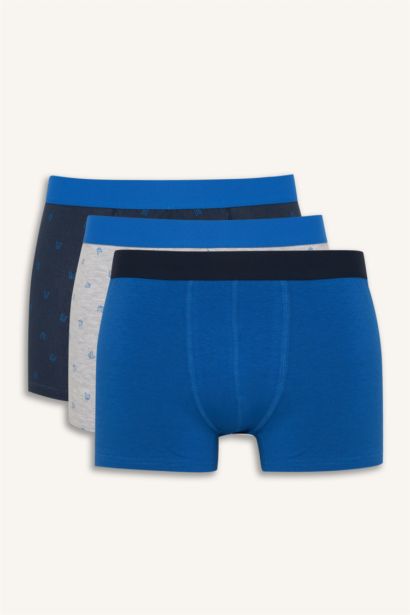 Regular Fit Printed 3 piece Boxers