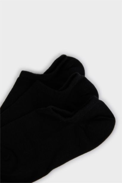 Woman Basic 3 piece Cotton Step Socks