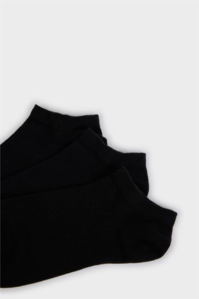 Woman Basic 3 piece Cotton Short Socks