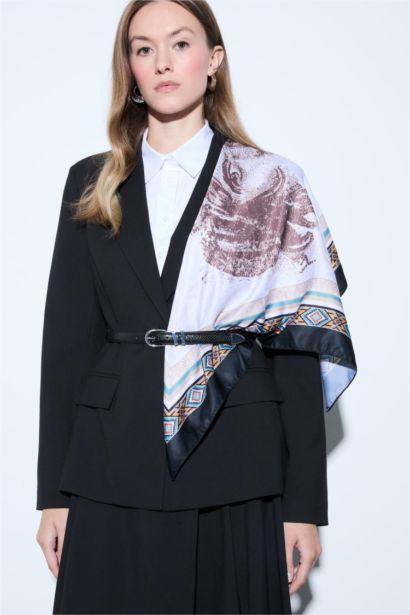 Regular Fit Jacket Collar Blazer