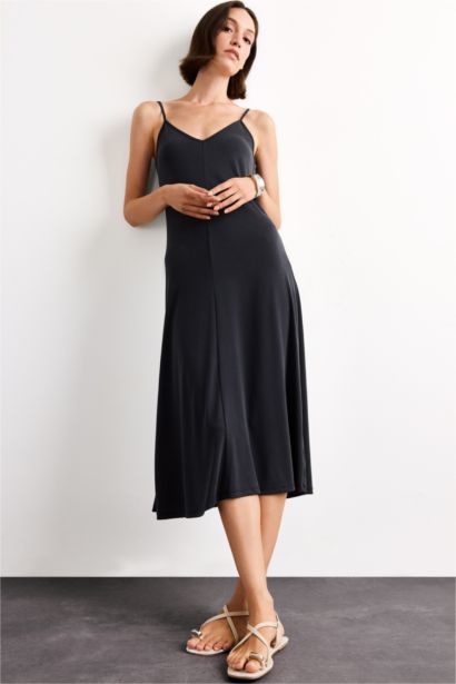 Modal Sleeveless Maxi Dress