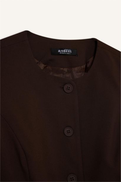 Regular Fit Crew Neck Vest