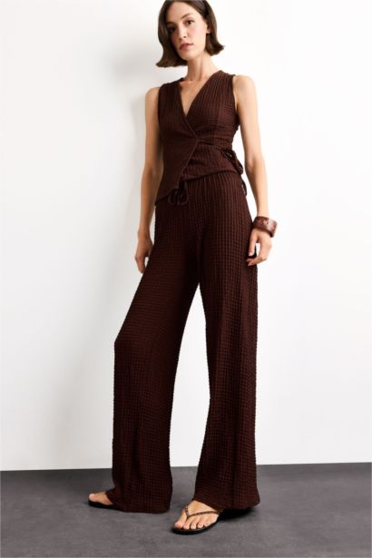 Relax Fit Regular Hem Trousers