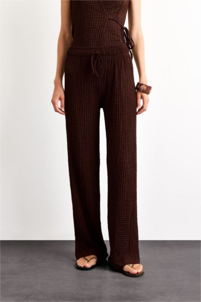 Relax Fit Regular Hem Trousers