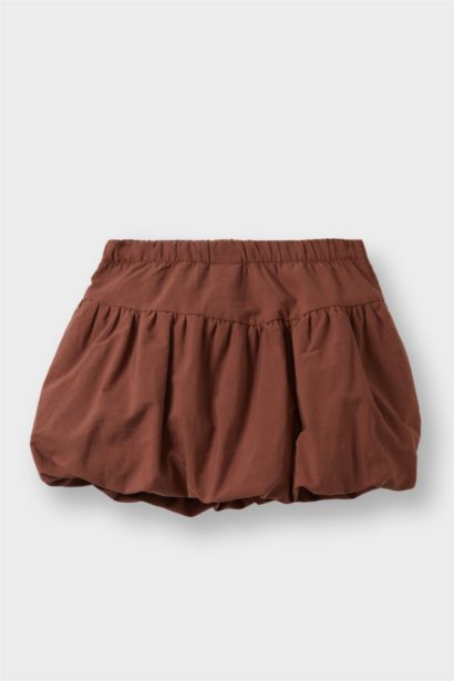 Jupe ballon en popeline à taille élastique pou bébé fille