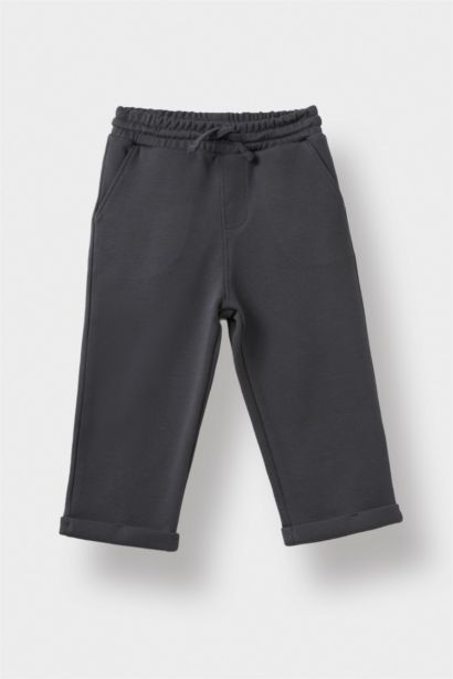 Мужские детские брюки из пике на резинке