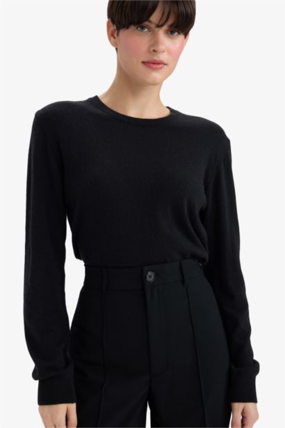 Regular Fit Crew Neck Knitwear Pullover