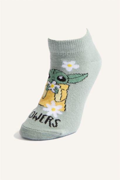 Girl Star Wars Licensed 3 piece Short Socks