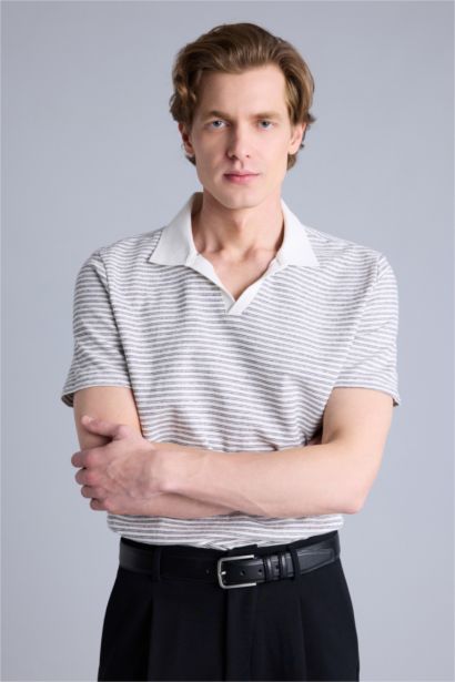 Man Short Sleeve Polo T-Shirt