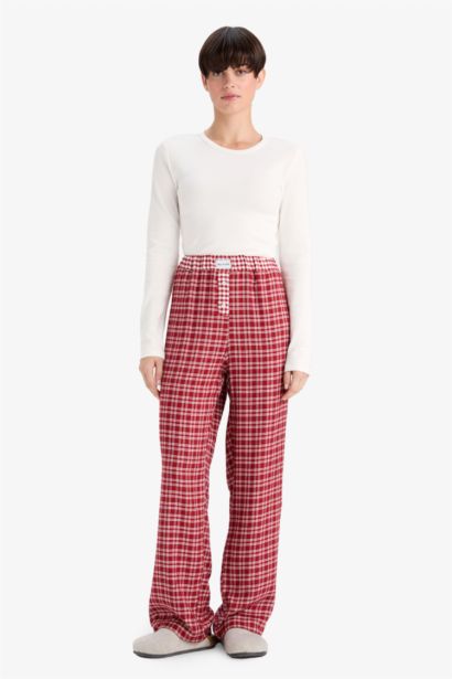 Regular Fit Flanel Bottom