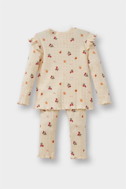 2 piece Regular Fit Fruit Knitted Pyjamas