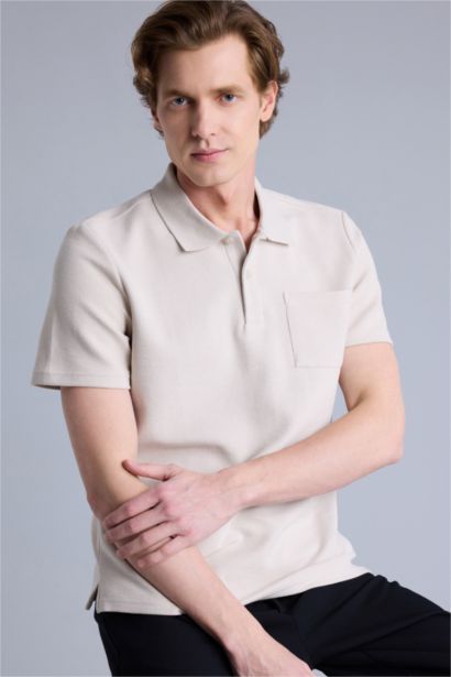 Man Short Sleeve Polo T-Shirt