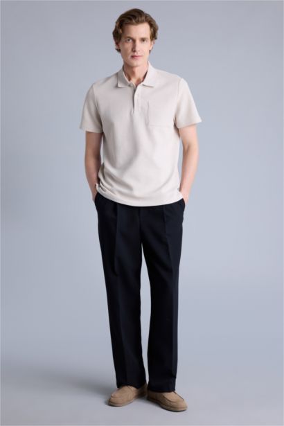 Man Short Sleeve Polo T-Shirt