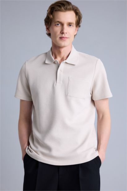 Man Short Sleeve Polo T-Shirt