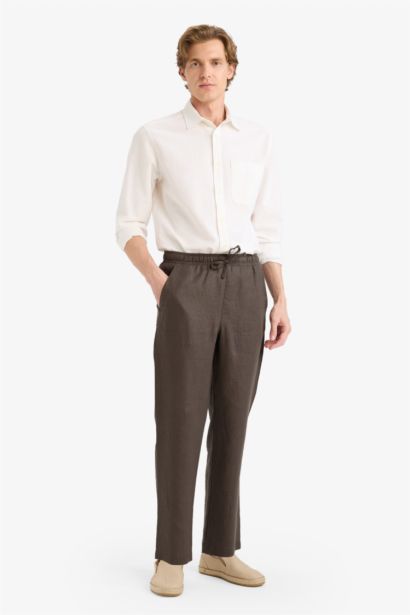 بنطلون كتان