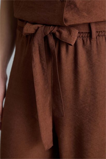 Relax Fit Wide Leg Capri