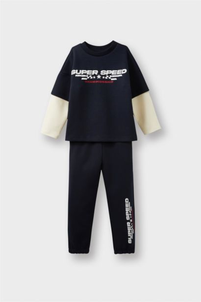 Baby Boy Sweatshirt Sweatpants 2 Piece Set