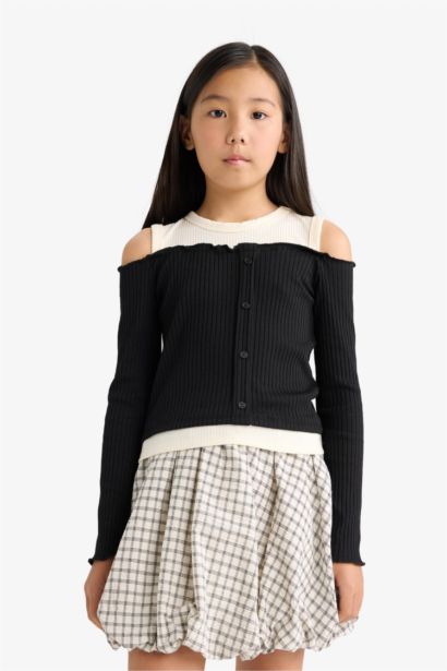 Girl Woven Regular Fit Skirt