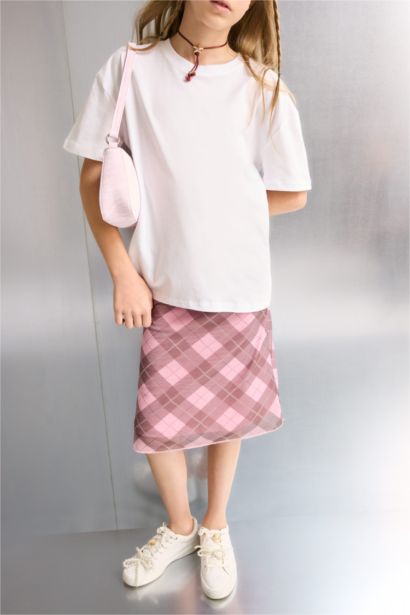 Girl Regular Fit Knitted Skirt