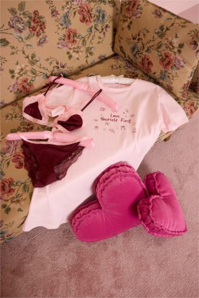 Regular Fit Printed Nightgown