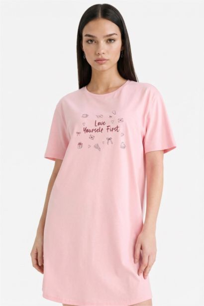 Regular Fit Printed Nightgown