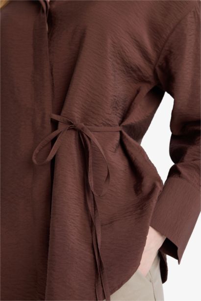 تونيك كم طويل قصة عادية