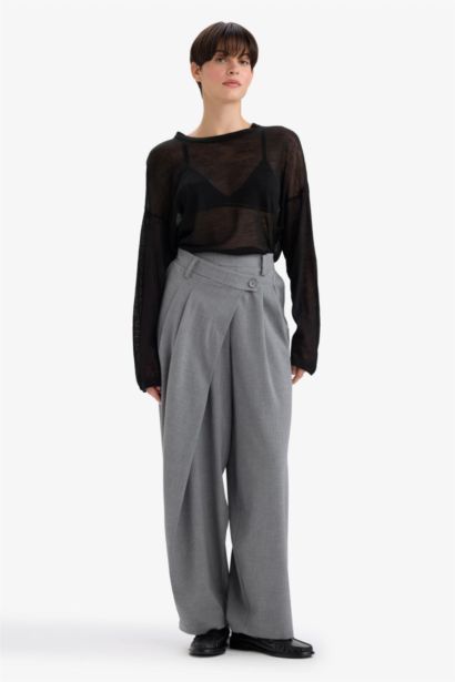 Relax Fit Crew Neck Knitwear Pullover