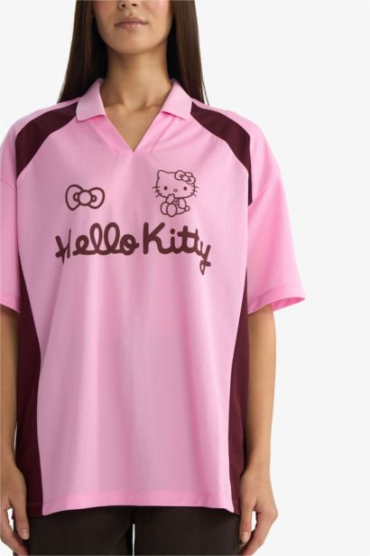 Футболка Hello Kitty Oversize с принтом