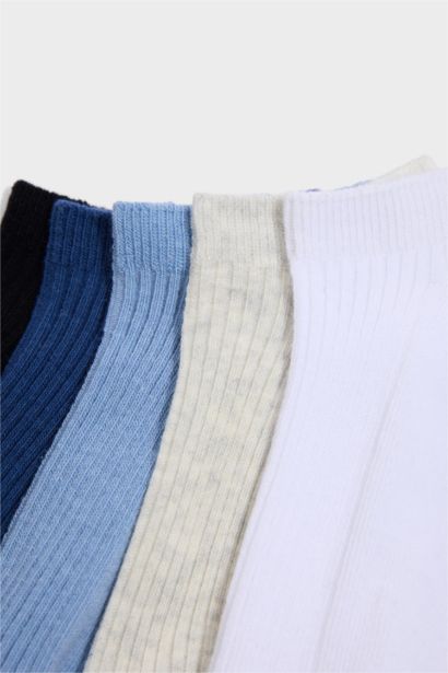 Boy 5 Piece Cotton Ankle Socks