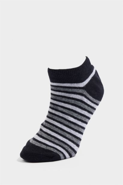 Lot de 5 Chaussettes invisibles en coton pour garçon