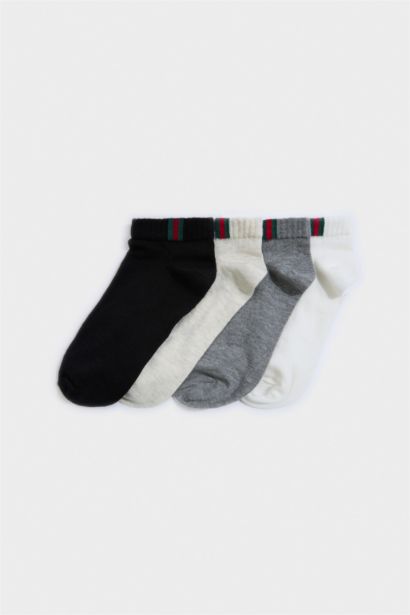 5'li Pamuklu Patik Çorap Erkek Çocuk