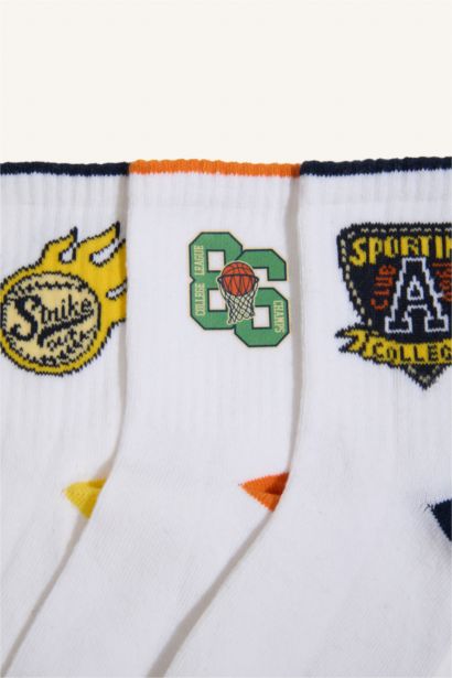 3'lü Pamuklu Erkek Çocuk