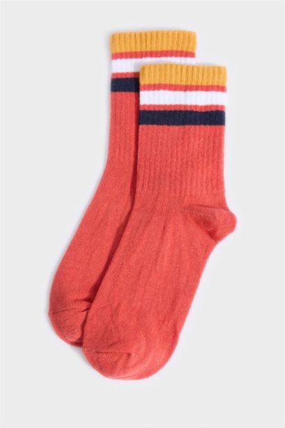 3'lü Pamuklu Uzun Çorap Erkek Çocuk