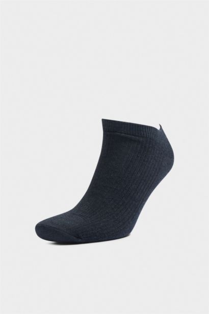 Erkek 5'li Pamuklu Sneaker Çorap