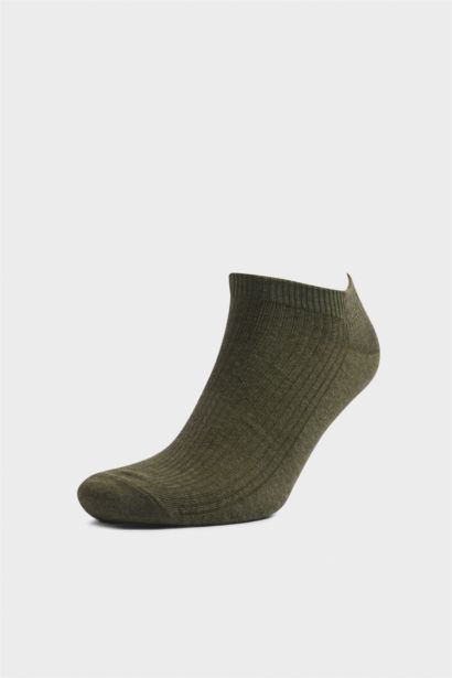 Erkek 5'li Pamuklu Sneaker Çorap