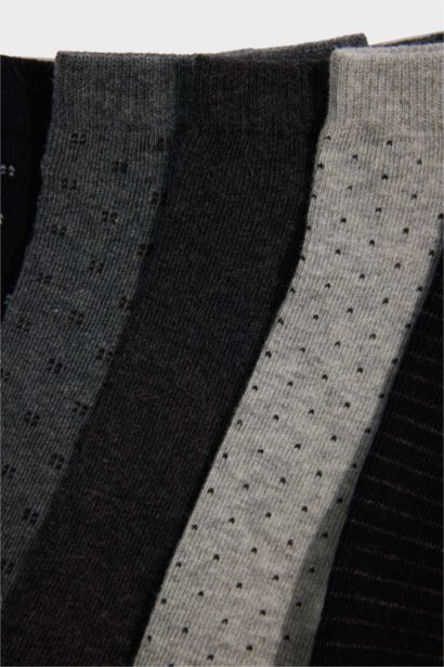 شرابات قصيرة قطن رجالي - 5 قطع